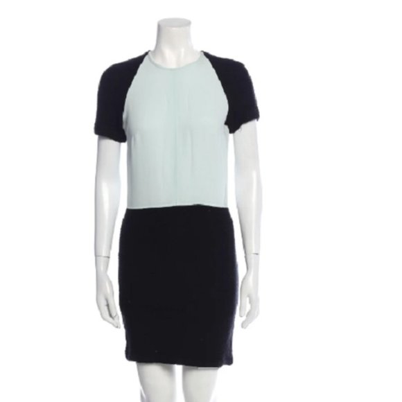 Cute OPENING CEREMONY Colorblock Office-To-Evening Dress Size 8 - Picture 4 of 5